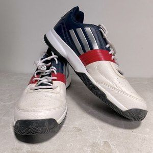 Adidas tricolor tennis sneakers